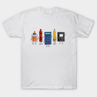 Little School Supply Friends T-Shirt